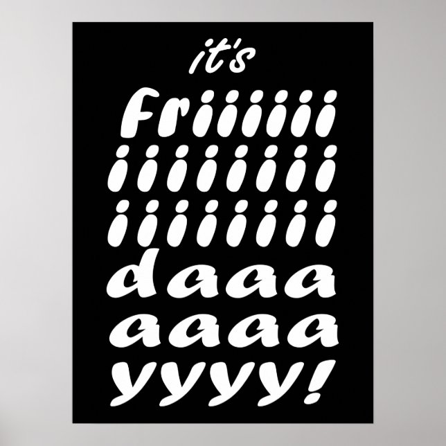 Affiche Son vendredi (Devant)