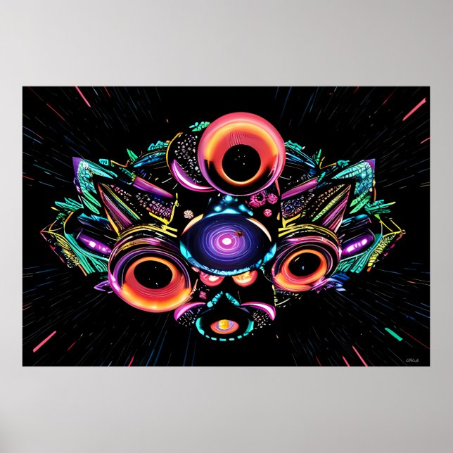 Affiche Sonde hyperspatiale Choromatsu-9 (Devant)