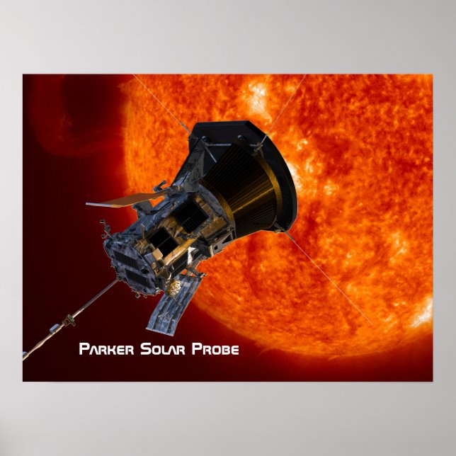 Affiche Sonde spatiale Parker Solar Probe (Devant)