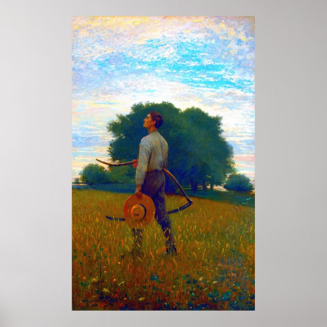 Affiche Song of the Lark Winslow Homer 1876 (Devant)