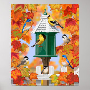 Affiche Songbirds en automne