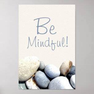 Affiche Songez à la typographie de citation inspirante Gal