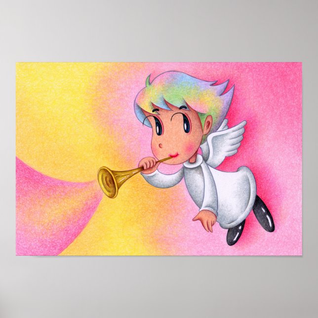Affiche Sonnerie d'ange. (Devant)