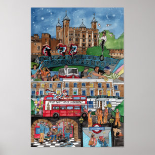 Affiche Sons de l'affiche de Londres