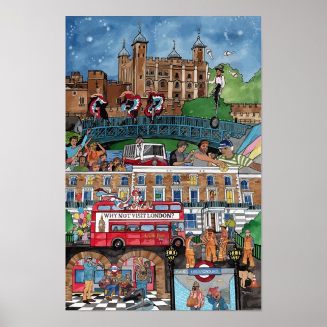 Affiche Sons de l'affiche de Londres (Devant)