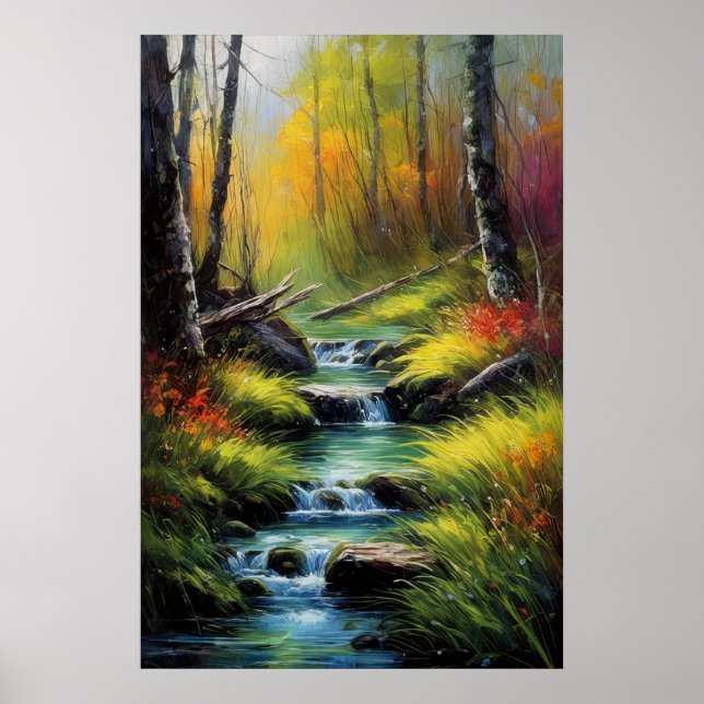 Affiche Sons relaxants de la forêt (Devant)