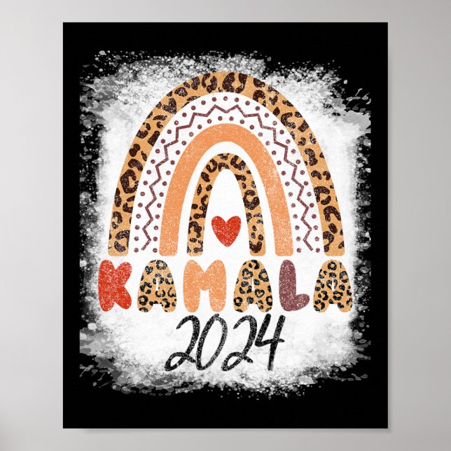 Affiche Sont Partout Kamala Harris Présidente Femme (Devant)