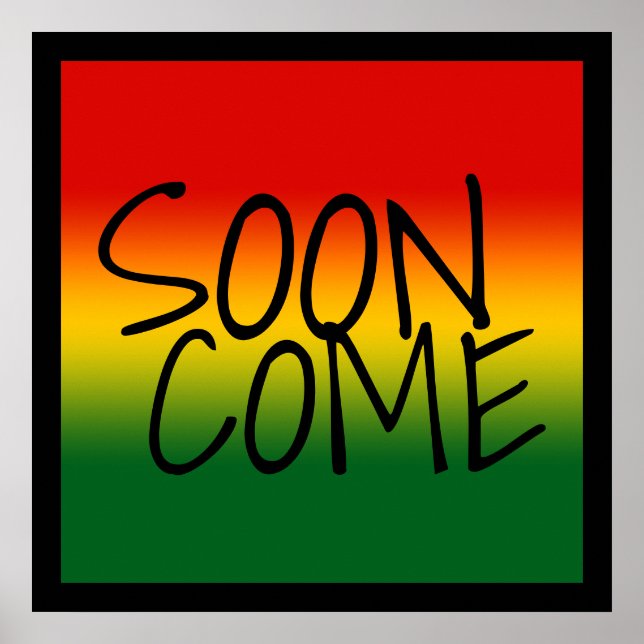 AFFICHE SOON COME (Devant)
