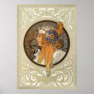 Affiche Sophia par Alphonse Mucha