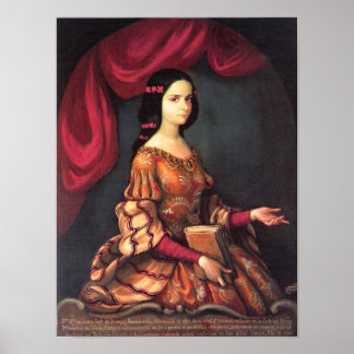 Affiche Sor Juana a los 15 años J. Sánchez Fine Art
