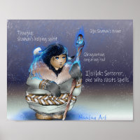 Sorcier inupiaq avec vocab