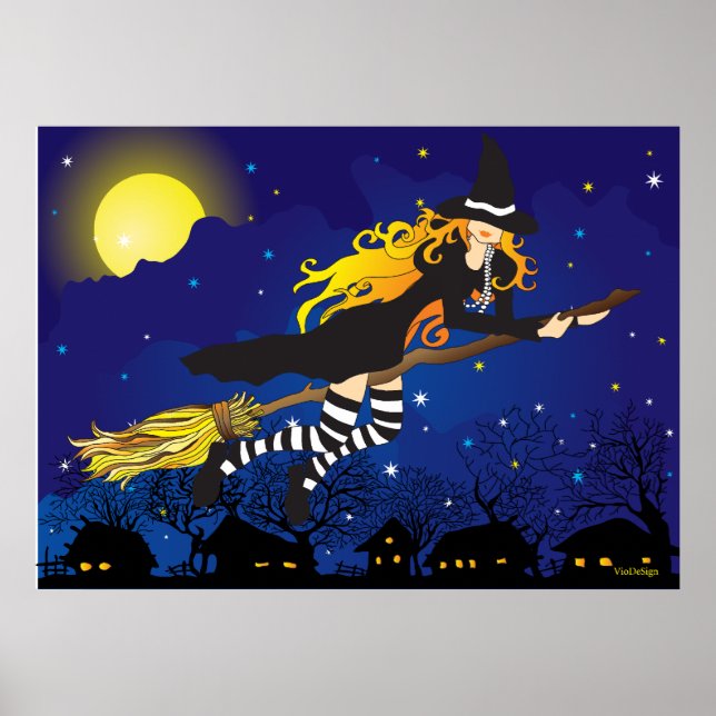 Affiche sorcière (Devant)