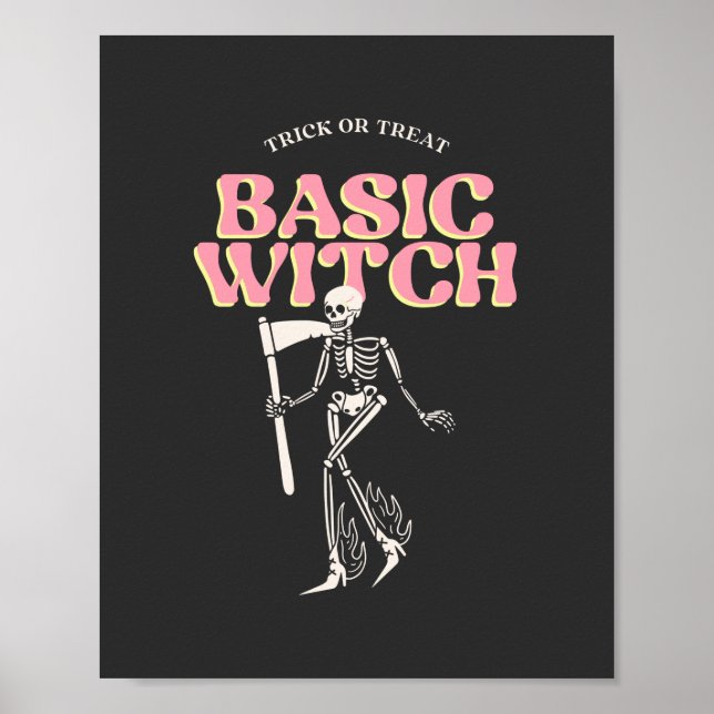 Affiche Sorcière Basique (Devant)
