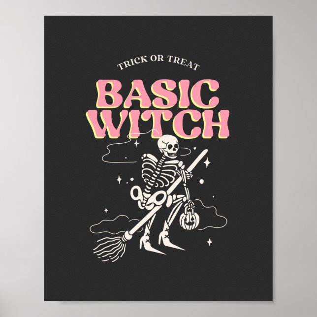 Affiche Sorcière basique (Devant)