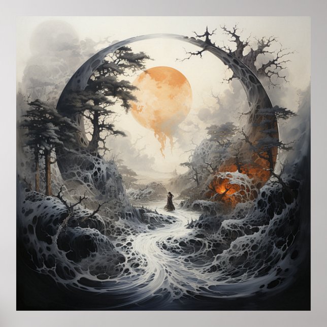 Affiche Sorcière Capturer le soleil (Devant)