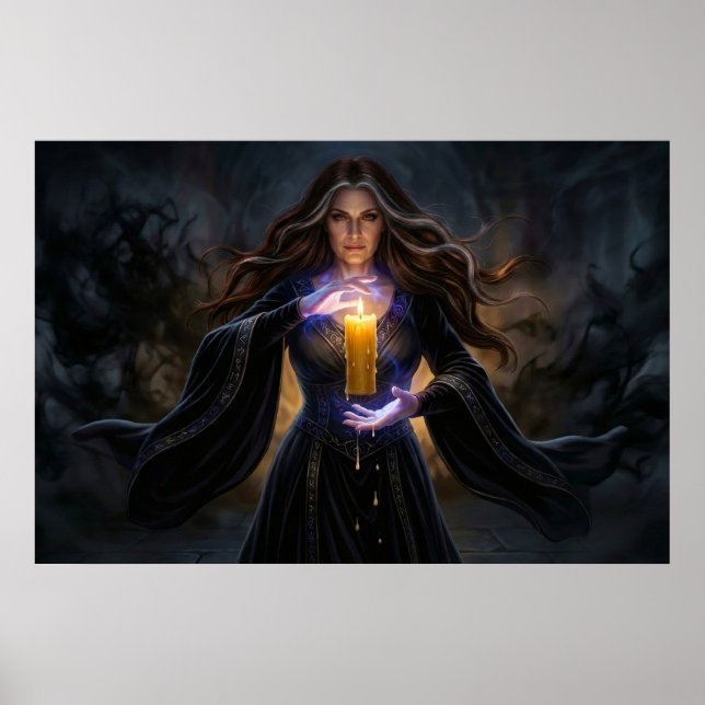 Affiche Sorcière de la Chandelle Arcanique (Devant)