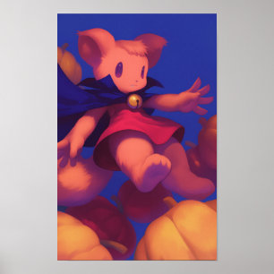 Affiche Sorcière écureuil