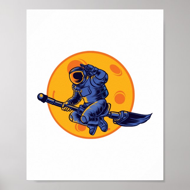 Affiche Sorcière spatiale (Devant)