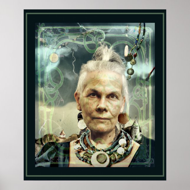 Affiche Sorcière verte (Devant)