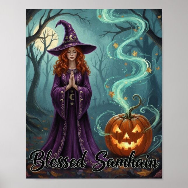 Affiche SorcièredeSamhain (Devant)