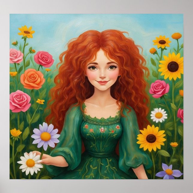 Affiche SorcièreFleur (Devant)