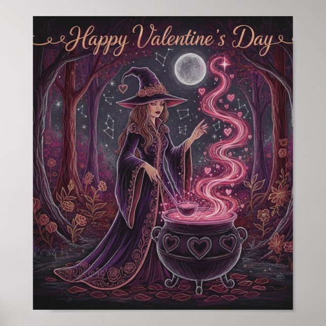 Affiche SorcièreMysticValentine (Devant)