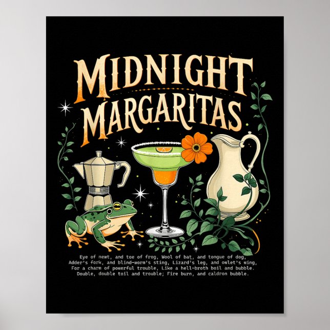 Affiche Sorcières Minuit Margaritas Soky Tail (Devant)