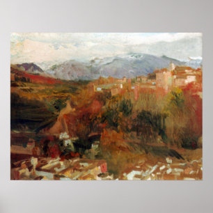 Affiche Sorolla - Alhambra