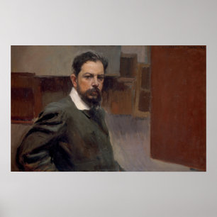 Affiche Sorolla - Autoportrait