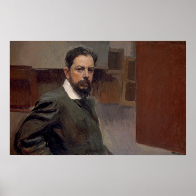 Affiche Sorolla - Autoportrait (Devant)