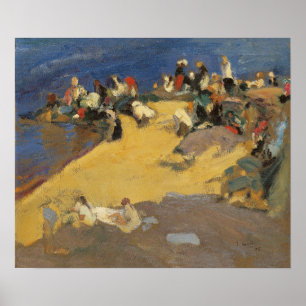Affiche Sorolla - Bergeronnettes de Galice