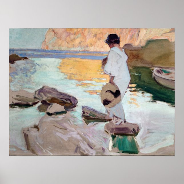 Affiche Sorolla - Elena À Cala De San Vicente (Devant)
