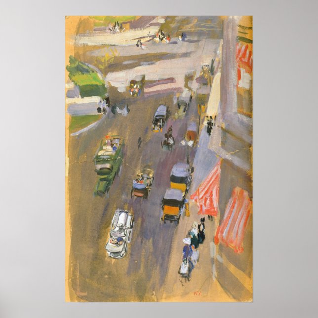 Affiche Sorolla - Fifth Avenue New York (Devant)