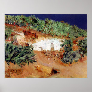 Affiche Sorolla - La Casa De Los Gitanos En El Sacromonte