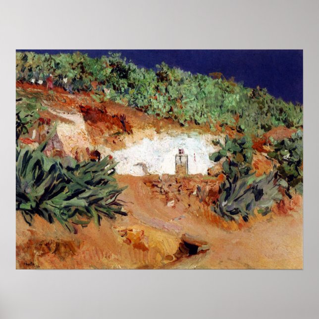 Affiche Sorolla - La Casa De Los Gitanos En El Sacromonte (Devant)