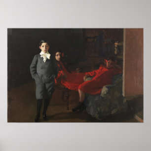 Affiche Sorolla - Mes enfants