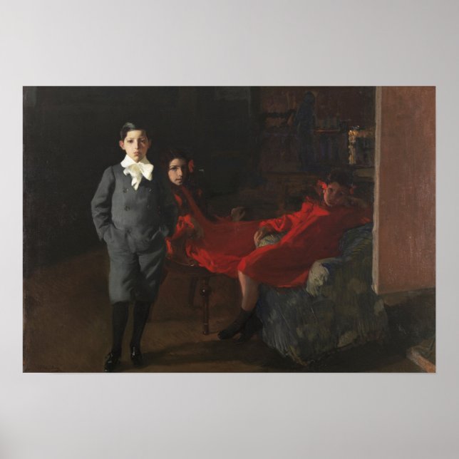 Affiche Sorolla - Mes enfants (Devant)