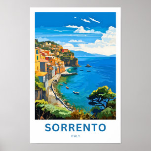 Affiche Sorrente Italie Imprimer Voyage