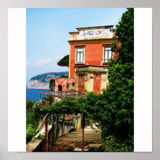 Affiche Sorrento, Italie