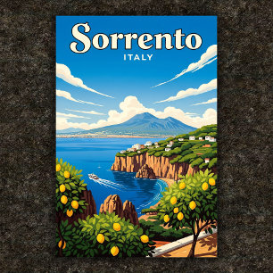 Affiche Sorrento, Italie : Une collection d'affiches Vinta