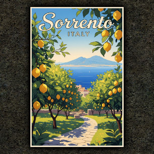 Affiche Sorrento, Italie : Une collection d'affiches Vinta