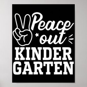 Affiche Sortie Maternelle Jour Dernier De L'École Enseigna