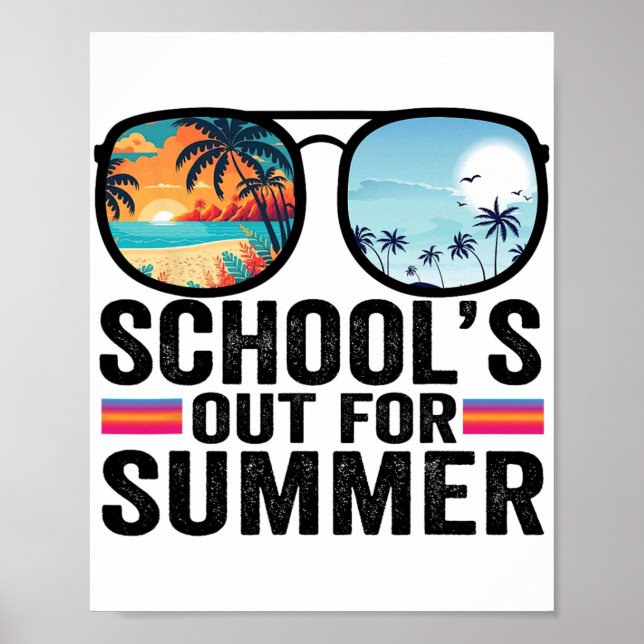 Affiche Sortie Pour L'Été Gles Dernier Jour De L'École Ens (Devant)
