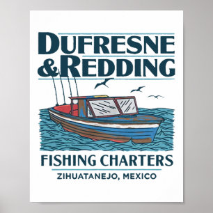 Affiche Sorties de pêche Dufresne et Redding