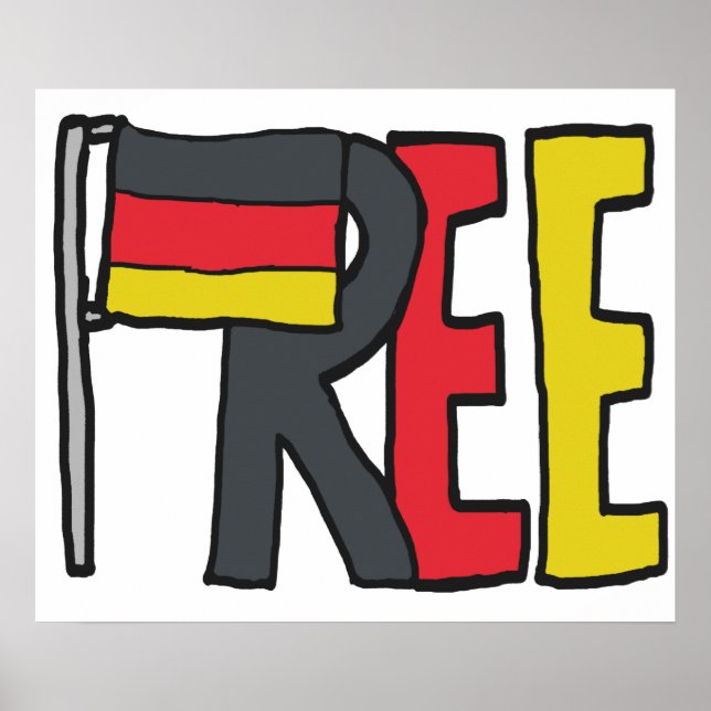 Affiche Sortir de l'Allemagne libre (Devant)