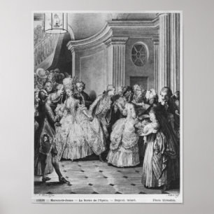 Affiche Sortir de l'opéra