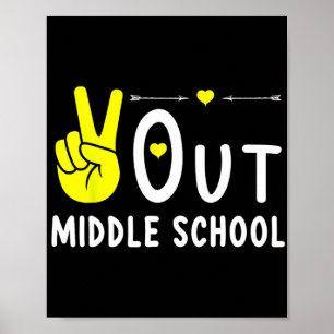 Affiche Sortir Du Milieu Dernier Jour De L'École