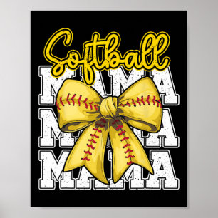 Affiche Sotll Mama Coquette Bow Sport Maman Fête des mères