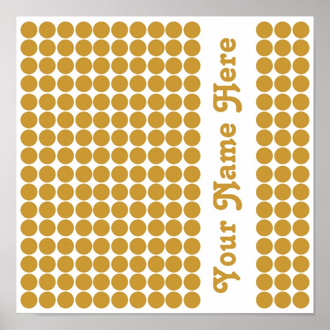 Affiche Soudan Brown Safari point avec le nom (Devant)