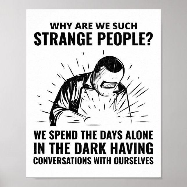 Affiche Souder soudure soudure métal ferronnier (Devant)